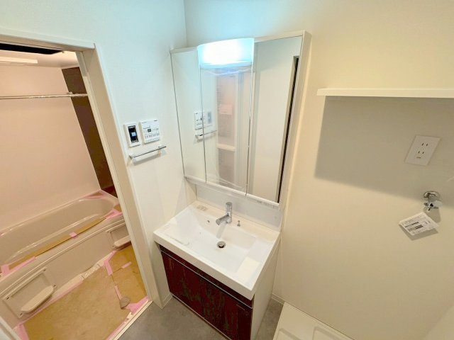 PISTA豊里の独立洗面台