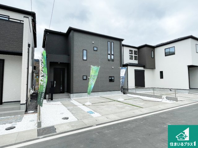 大津市坂本　新築一戸建ての外観|お客様に長く安心して住んでいだだける事にこだわった家づくり！住んでからのアフターサービスにもしっかりと取り組んでいます！