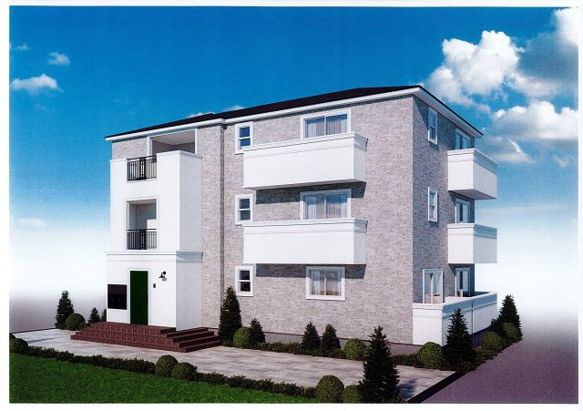 仮称）獅子ケ口町PJの外観パース