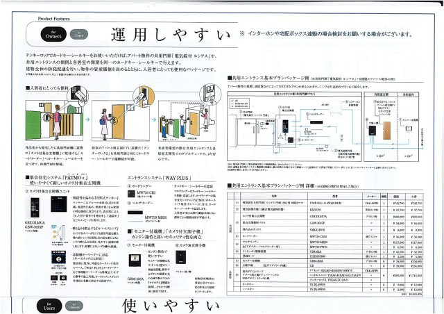 仮称）獅子ケ口町PJの設備