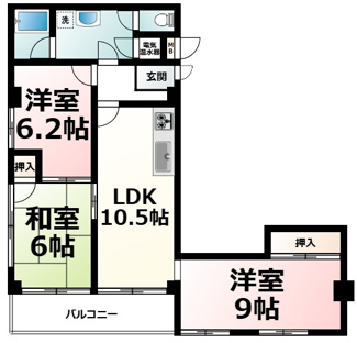 【間取り】 | カーサ瀬田