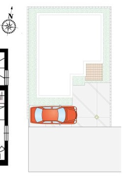 川越市小仙波町3丁目全5区画　新築戸建の区画図