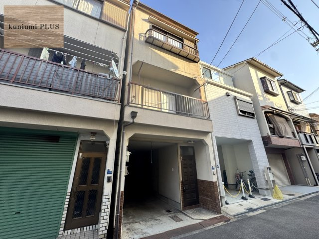大阪市旭区中宮2丁目の前面道路含む現地写真