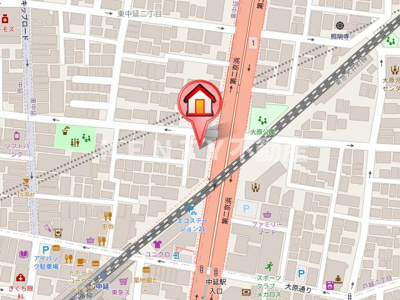 【地図】 | レジディア中延Ⅱ