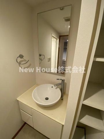 レジディア池袋の独立洗面台