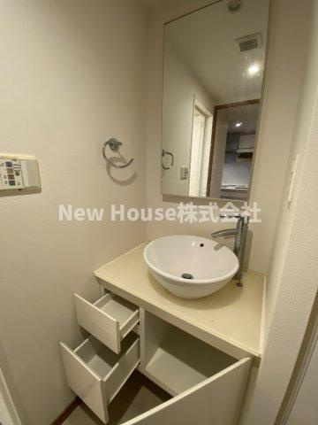 レジディア池袋の洗面所