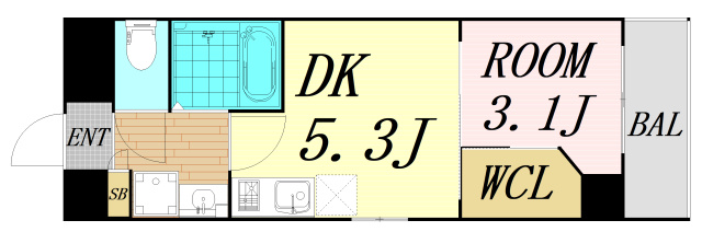 SERENiTE-04　仲介手数料無料の間取り