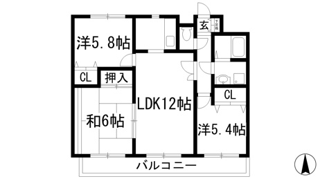 【間取り】