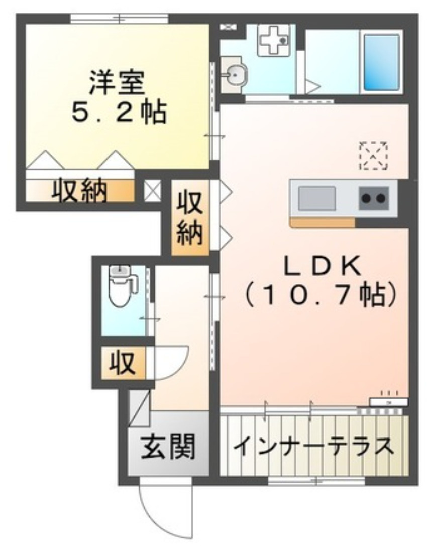ウィン　ワールドの間取り