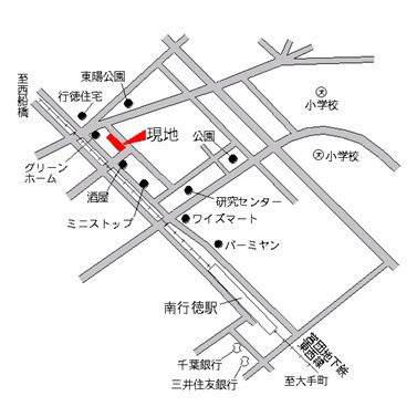 メゾンドサンクⅡの地図