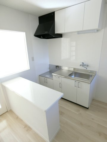 カクサン可美タウンシングルのキッチン