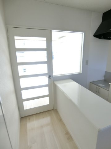 カクサン可美タウンシングルのキッチン