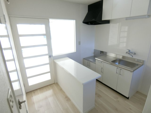カクサン可美タウンシングルのキッチン