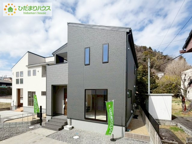 いわき市平上荒川第４　新築戸建　2号棟の外観|平日・夜間もご案内可能(^^♪お気軽にお問い合わせくださいませ!(^^)!