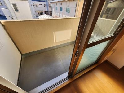 ガーレ花園のバルコニー|南向きバルコニー