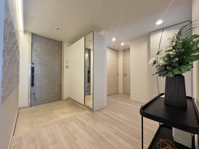 パレ神楽坂の玄関