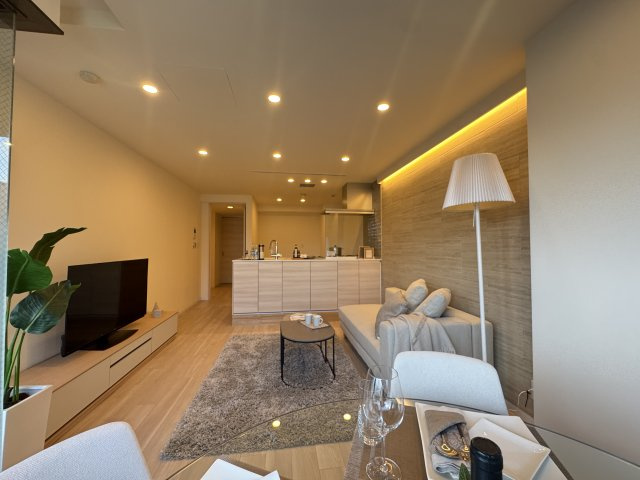 パレ神楽坂の居間・リビング