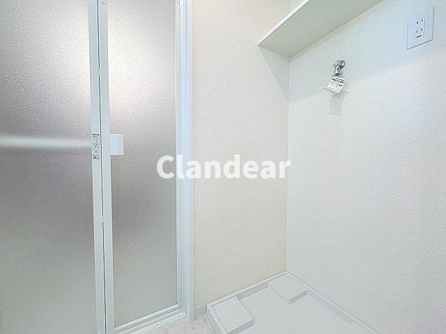 北綾瀬パーク・ホームズのランドリースペース|ドキドキの新生活も、安心してスタート。ぴったりの住まいを見つけませんか？クランディアが一緒に住まい選びをサポートします‼　まずは、お気軽にお問合せください　＃クランディア