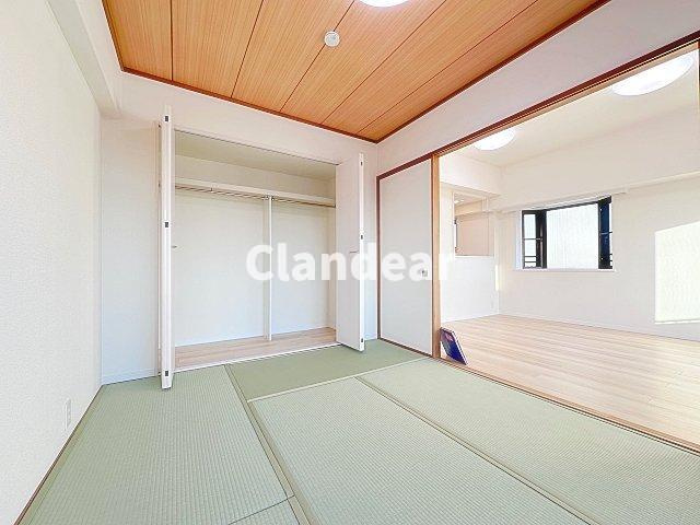 北綾瀬パーク・ホームズの和室|ドキドキの新生活も、安心してスタート。ぴったりの住まいを見つけませんか？クランディアが一緒に住まい選びをサポートします‼　まずは、お気軽にお問合せください　＃クランディア