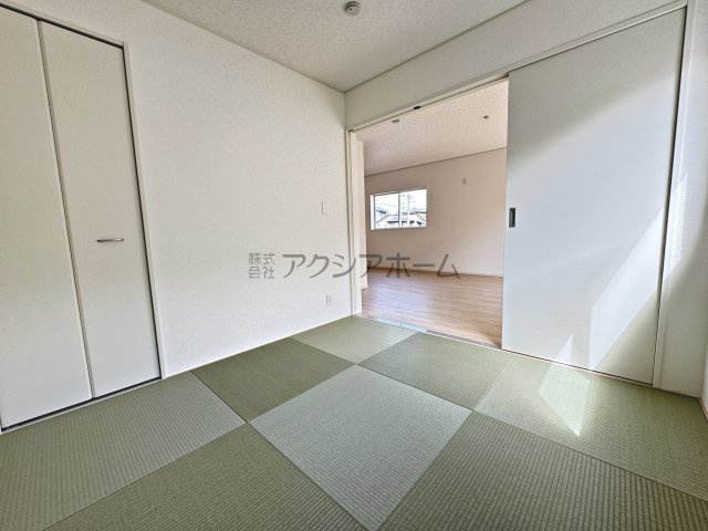 飯能市双柳・全4棟　新築一戸建　3号棟の和室|1F和室4.5帖