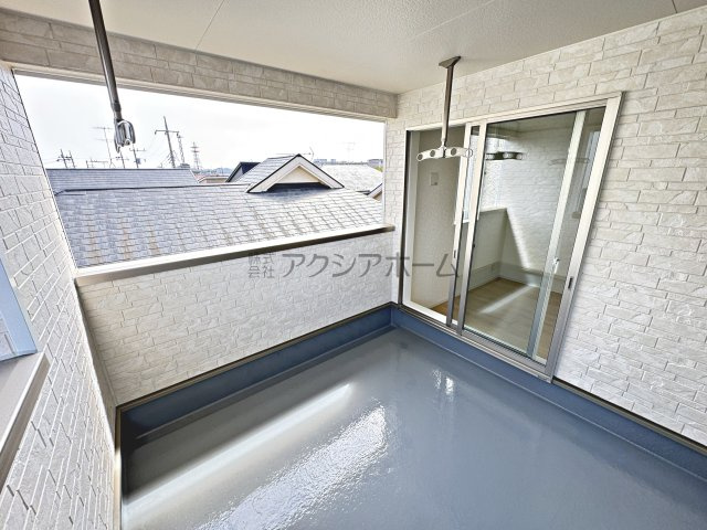 飯能市双柳・全4棟　新築一戸建　3号棟のバルコニー