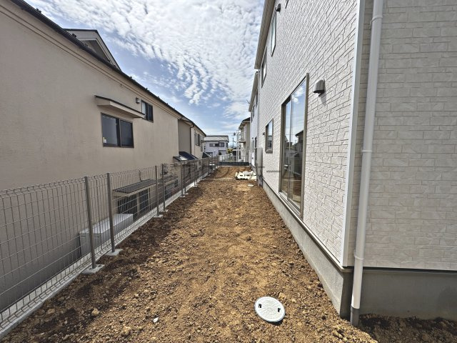 飯能市双柳・全4棟　新築一戸建　3号棟の庭