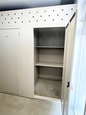 【収納】 | パーソナルヒルズ宮の沢ファーストステージ | エレベーター直通の地下（実質１階部分）には大容量のトランクルーム♪