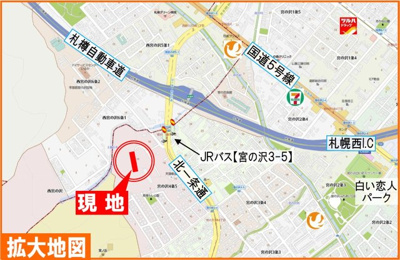 【地図】 | パーソナルヒルズ宮の沢ファーストステージ | 敷地内に自然林やプレイロットのある豊かな自然に囲まれた高台のマンション♪