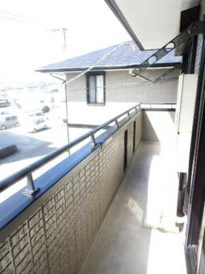 【バルコニー】 | ヴィレッジ札場A棟 | 南面バルコニー
