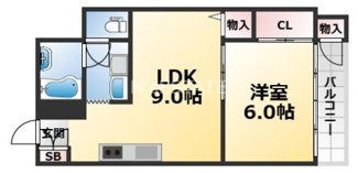 【間取り】 | 湊川センタービルB棟