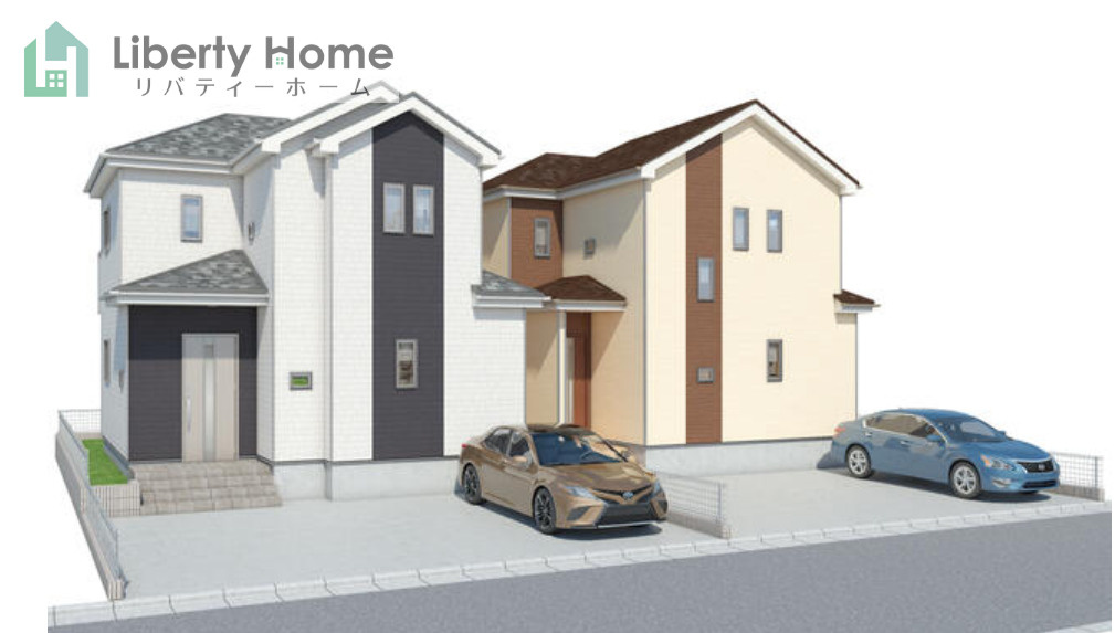 水戸市双葉台1丁目　新築戸建　B号棟の完成予想図|ご予約をいただければ、『平日の空いた時間』『周辺物件まとめて見たい』『1件だけ見たい』ももちろん可能です♪
お気軽にお問合せください♪