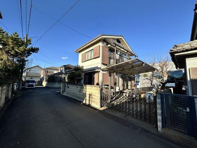 清瀬市下宿　古家付き土地の外観