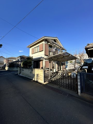 清瀬市下宿　古家付き土地の外観