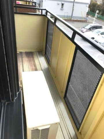 クイーンハイツ　Ⅱのバルコニー