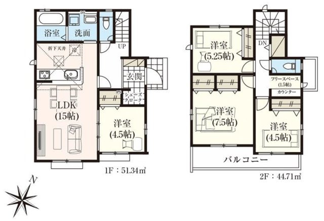 飯能市双柳・全14棟　新築一戸建　10号棟