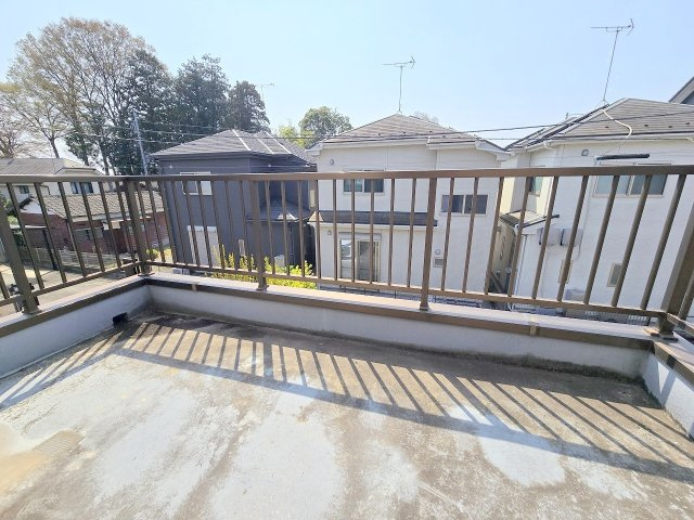 あきる野市小川　中古戸建のバルコニー|２階バルコニー