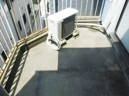 泉ハイツのバルコニー