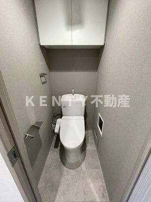 【トイレ】 | メイクス池上ルーチェ | 落ち着いた色調のトイレです