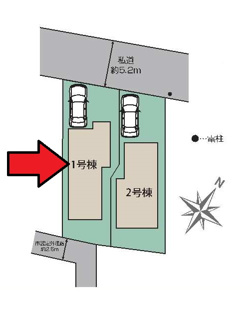 【外観】 | カースペース1台分あり(車種による)。