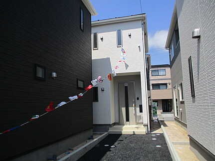 広島市佐伯区八幡1丁目　新築一戸建て(全6棟)の外観