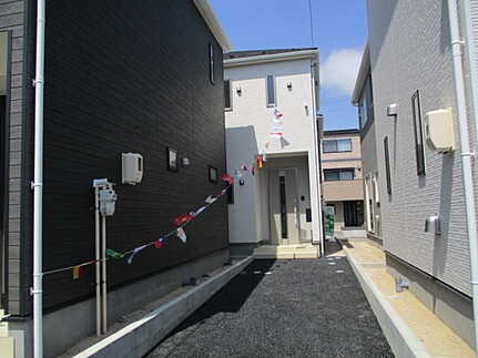 広島市佐伯区八幡1丁目　新築一戸建て(全6棟)の外観
