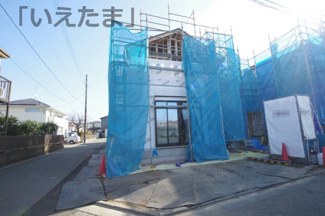 【外観】 | 【仲介手数料無料！！】府中市朝日町1丁目　新築戸建て（全4棟）1号棟　7199万円 | 令和８年１月１８日撮影　建築中