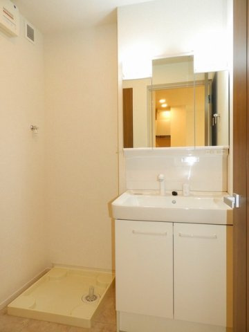 アップフィールド　Ⅱの洗面所|洗面所です