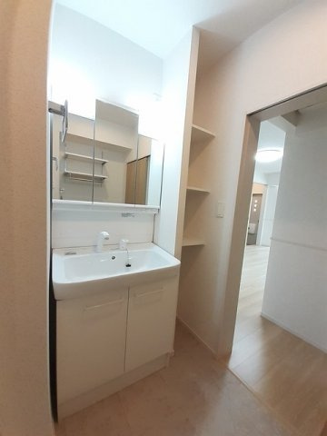 オレンジヴィラージュの洗面所|洗面所です