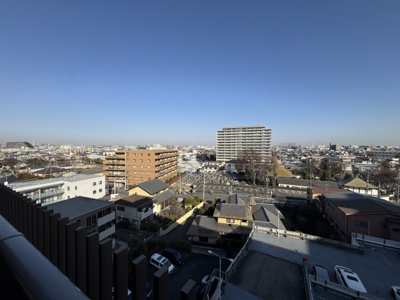 【展望】 | ルネ川口アグリア | 共用廊下から見た眺望です。