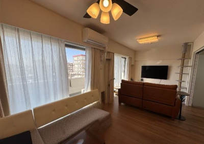 【居間・リビング】 | ルネ川口アグリア | 高層階の為日当たり良好