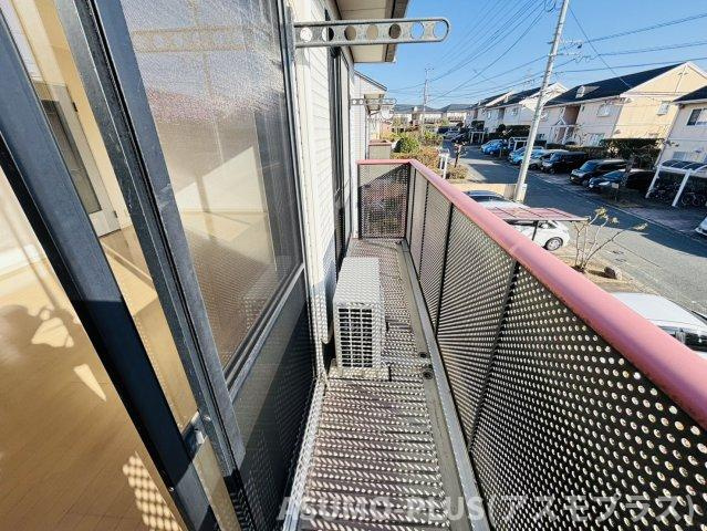 ラフォーレ原田Fのバルコニー|別号室タイプ