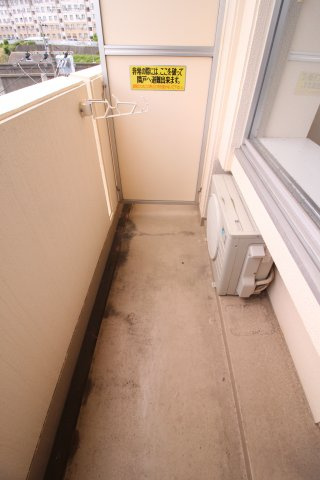 マンション望伊川谷のバルコニー