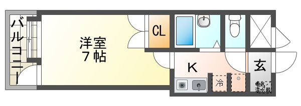 マンション望伊川谷の間取り