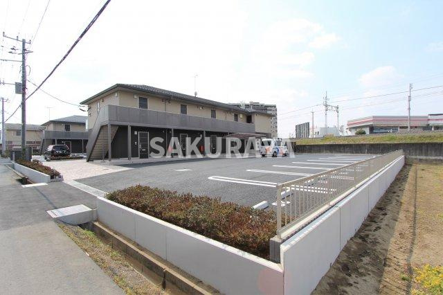 サンビレッジの駐車場